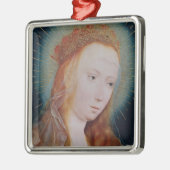 De maagd in Prayer Metalen Ornament (Links)