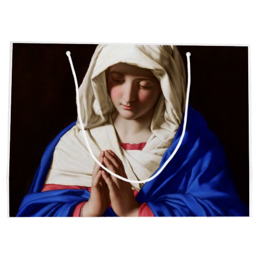 De maagd in Prayer, Sassoferrato Groot Cadeauzakje (Achterkant)