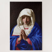 De maagd in Prayer, Sassoferrato Legpuzzel (Verticaal)