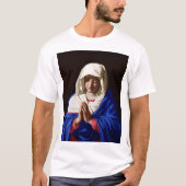 De maagd in Prayer, Sassoferrato T-shirt (Voorkant)
