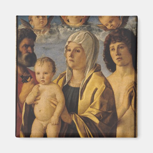 De Maagd & Kind met St. Peter & St. Magneet (Voorkant)