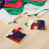 De maagd legpuzzel (Zijkant)