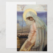 “De Maagd Maria” door Mikhail Nesterov Briefpapier (Voorkant / Achterkant)