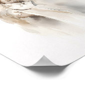 De Maagd Maria en Baby Jezus Waterverf Art Prin Poster (Hoek)