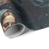 De Maagd Maria en de kerstkerststal Cadeaupapier (Rol Hoek)