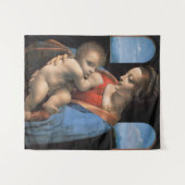 De Maagd Maria geeft borstvoeding aan het Christus Wandkleed (Voorkant (horizontaal))