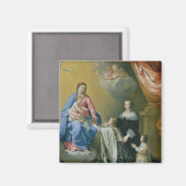 De maagd Maria geeft de kroon en de scepter Magneet (Voorkant / Achterkant)