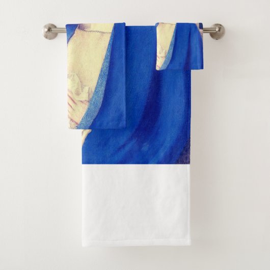 De Maagd Maria & het kindje Jezus Renaissance Gena Bad Handdoek (Insitu)