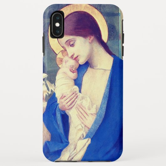 De Maagd Maria & het kindje Jezus Renaissance Gena Case-Mate iPhone Case (Achterkant)
