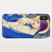 De Maagd Maria & het kindje Jezus Renaissance Gena Case-Mate iPhone Case (Achterkant (horizontaal))