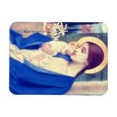 De Maagd Maria & het kindje Jezus Renaissance Gena Magneet (Horizontaal)