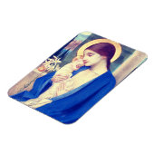 De Maagd Maria & het kindje Jezus Renaissance Gena Magneet (Linkerzijde)