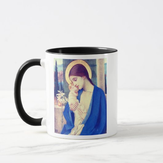 De Maagd Maria & het kindje Jezus Renaissance Gena Mok (Links)