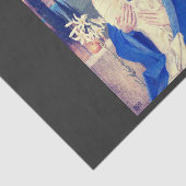 De Maagd Maria & het kindje Jezus Renaissance Gena Tissuepapier (Detail)