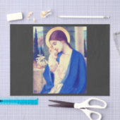 De Maagd Maria & het kindje Jezus Renaissance Gena Tissuepapier (Craft)