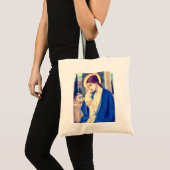 De Maagd Maria & het kindje Jezus Renaissance Gena Tote Bag (Voorkant (product))
