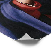 De Maagd Maria in het gebed poster (Hoek)