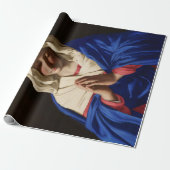 De Maagd Maria in Prayer Cadeaupapier (Uitgerold)