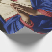 De Maagd Maria in Prayer Cadeaupapier (Hoek)