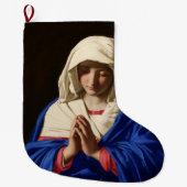 De Maagd Maria in Prayer Grote Kerstsok (Voorkant)