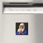 De Maagd Maria in Prayer Magneet (Insitu (Vaatwasser))