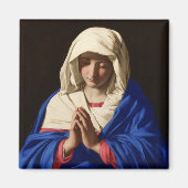 De Maagd Maria in Prayer Magneet (Voorkant)