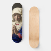 De Maagd Maria in Prayer Persoonlijk Skateboard (Voorkant)