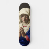 De Maagd Maria in Prayer Persoonlijk Skateboard (Voorkant)
