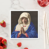 De Maagd Maria in Prayer Servet (Insitu)