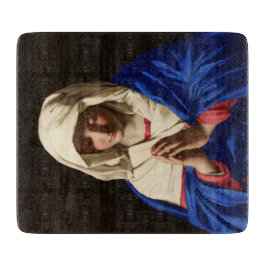 De Maagd Maria in Prayer Snijplank