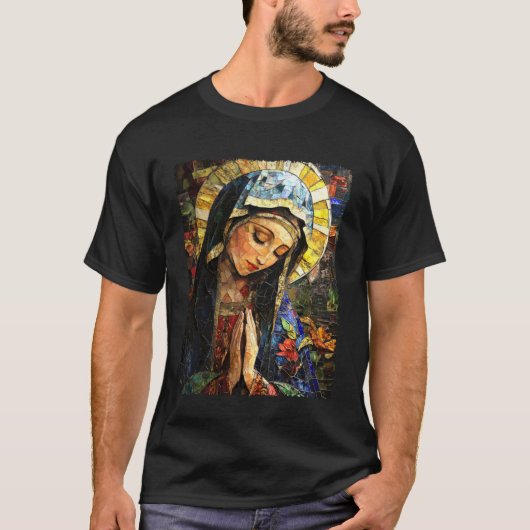 De Maagd Maria Katholiek T-shirt (Voorkant)