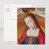 De Maagd Maria met haar Kroon Briefkaart (Voorkant / Achterkant)