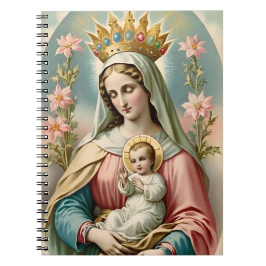 De Maagd Maria met het Notitieboek van Jezus (Voorkant)