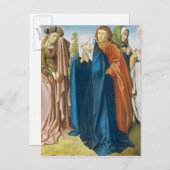 De Maagd Maria met Johannes de Evangelist Briefkaart (Voorkant / Achterkant)