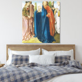 De Maagd Maria met Johannes de Evangelist Canvas Afdruk (Insitu (Slaapkamer))