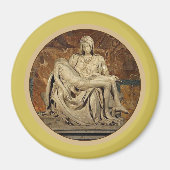 De Maagd Mary en Christus Pietà door Michelangelo Magneet (Voorkant)