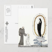 De Maagd Mary geeft de baby's van de jonge koningi Briefkaart (Voorkant / Achterkant)