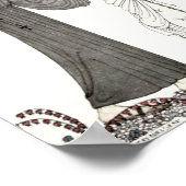 De Maagd Mary geeft de baby's van de jonge koningi Poster (Hoek)