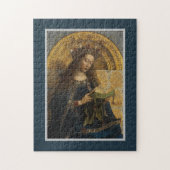 De Maagd Mary Gent Altarpart 1432 jan van eyck Legpuzzel (Verticaal)