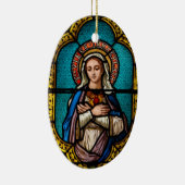 De Maagd Mary Keramisch Ornament (Rechts)