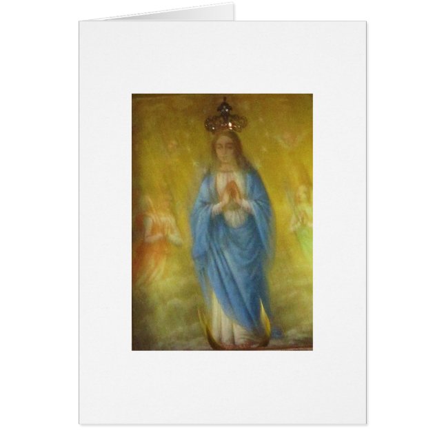 De Maagd Mary-   Medieval Periode (Voorkant)