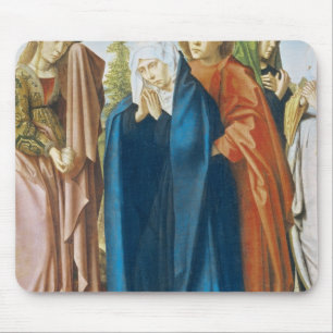 De Maagd Mary met sint-janskruid de Evangelist Muismat