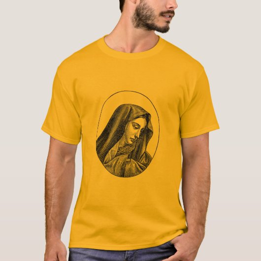 De Maagd Mary T-shirt (Voorkant)