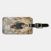 De Maagd met Angels, 1900 Bagagelabel (Voorkant horizontaal)