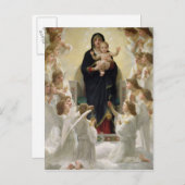 De Maagd met Angels, 1900 Briefkaart (Voorkant / Achterkant)