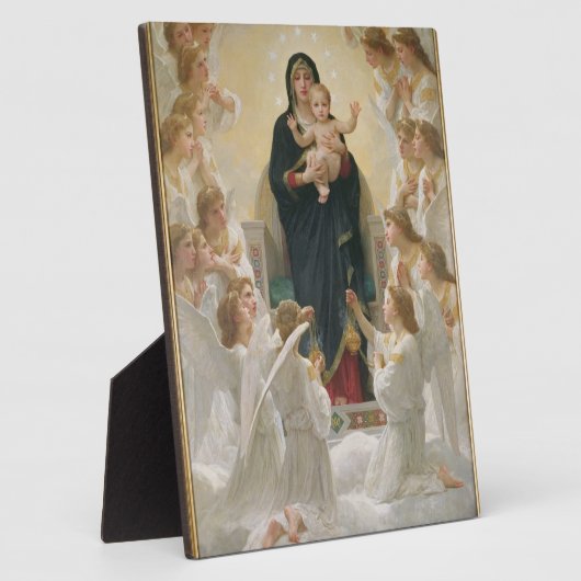 De Maagd met Angels, 1900 Fotoplaat (Zijkant)