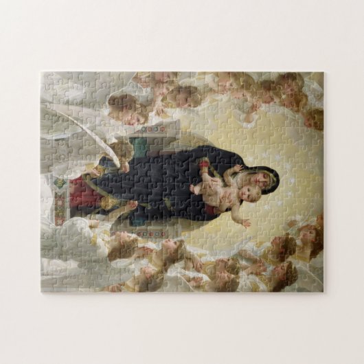 De Maagd met Angels, 1900 Legpuzzel (Horizontaal)