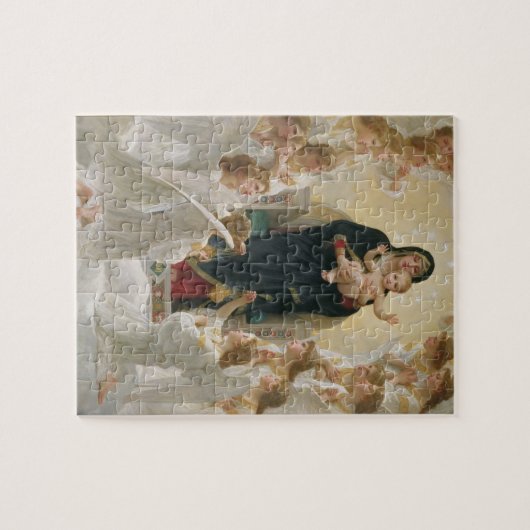 De Maagd met Angels, 1900 Legpuzzel (Horizontaal)