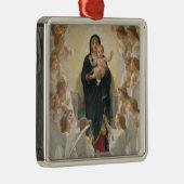 De Maagd met Angels, 1900 Metalen Ornament (Rechts)