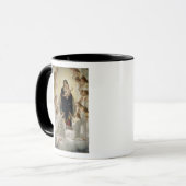 De Maagd met Angels, 1900 Mok (Voorkant links)